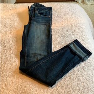 American Eagle straight leg jean, size 2